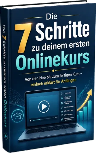 Report: Die 7 Schritte zu deinem ersten Onlinekurs