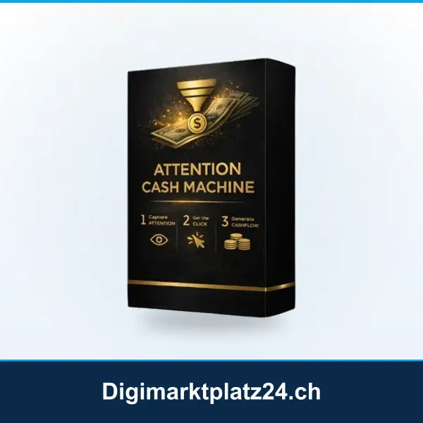Attention Cash Machine im Check: Copy-Paste-Affiliate über Instagram?