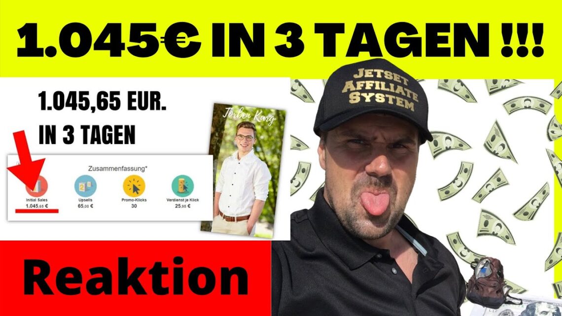 1.045€ IN 3 TAGEN MIT DIGISTORE24 ✅ AFFILIATE MARKETING FÜR ANFÄNGER [Michael Reagiertauf]