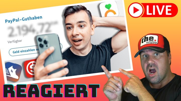 Ich habe 48h "Geld verdienen Apps" getestet & __€ verdient [Reaction]