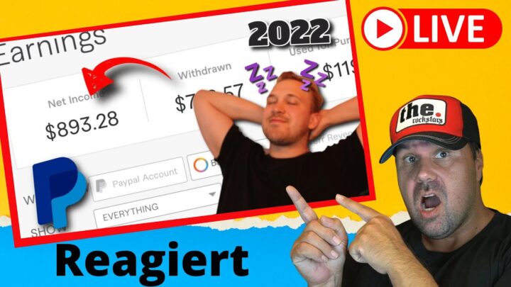 Im Schlaf Geld verdienen sofort anwendbar 2022 [Reaction]