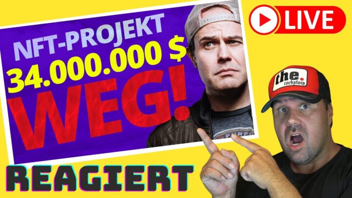 NFT Projekt - 34 Millionen Dollar Geld weg! [Reaction] Mike Hager