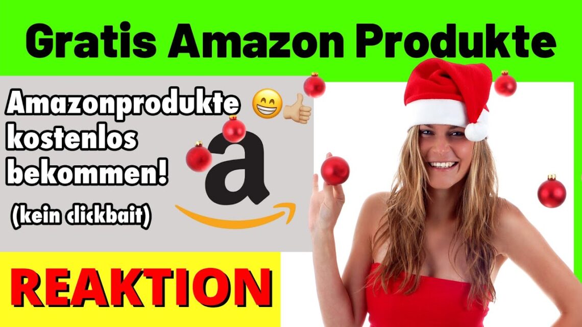 Unendlich viele Amazon-Produkte kostenlos bekommen! 😱 Kein Clickbait! [Michael Reagiertauf]