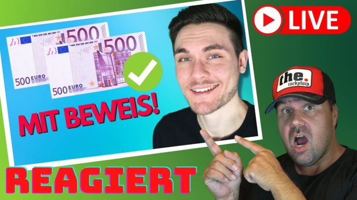 1000€ MEGA LEICHT verdienen! 😎 - Einfach online Geld verdienen 2022 (MIT BEWEIS) [Reaction]