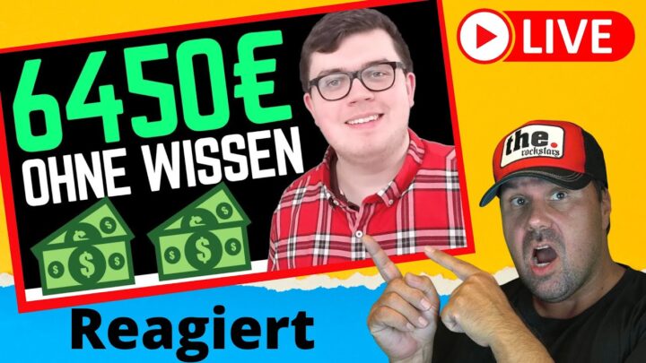 EINFACH 6450€ OHNE Vorwissen mit dieser Methode verdienen [Reaction]