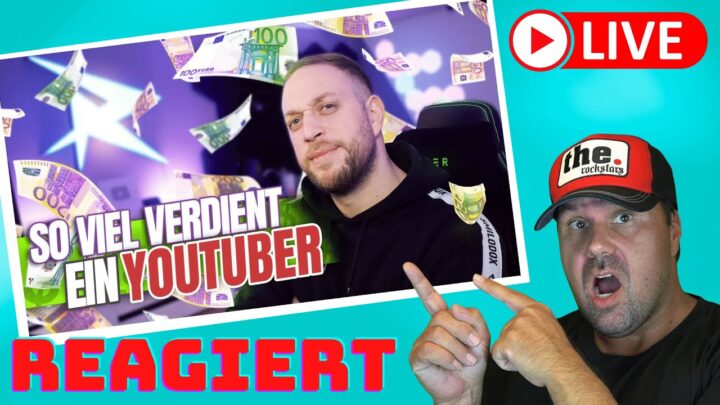 Hauptberuf YouTube | Das verdient ein Youtuber mit ca. 150.000 Abonnenten! [Reaction]